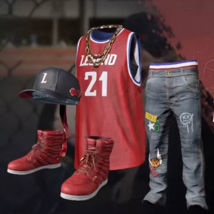 배그 농구 의상 풀세트 코드 이미지