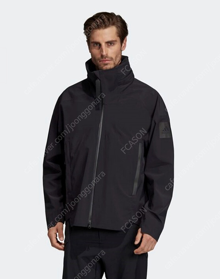 [M]아디다스 마이쉘터자켓 바람막이 레인자켓 블랙 초판 이미지