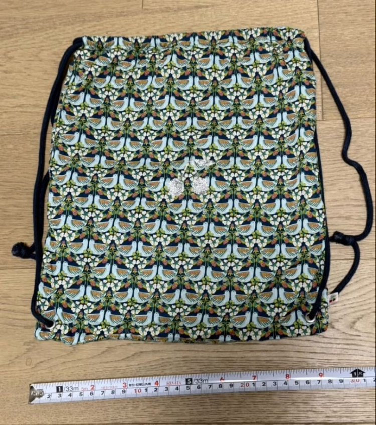 봉쁘앙 백팩 체리 프린티드 백 럭색 이미지