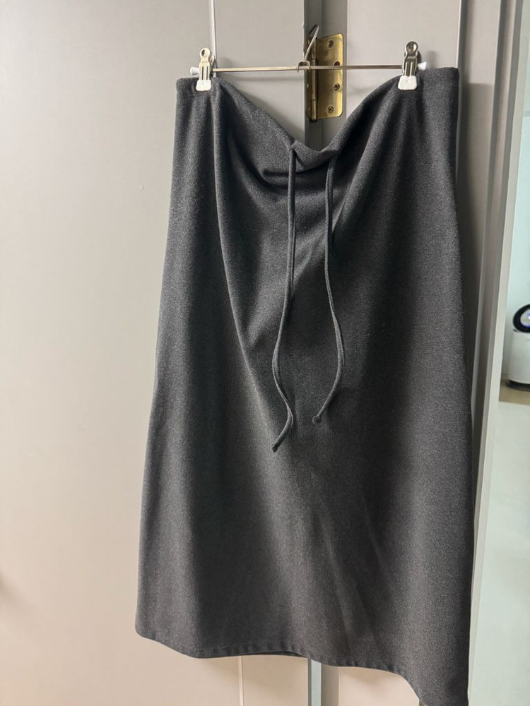 프롬라니 임산부가능 만삭 스커트 차콜 이미지