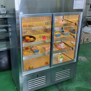 앞문형 정육 숙성 반찬 케잌 디저트 베이커리 냉동냉장 쇼케이스 저온콤프 이미지