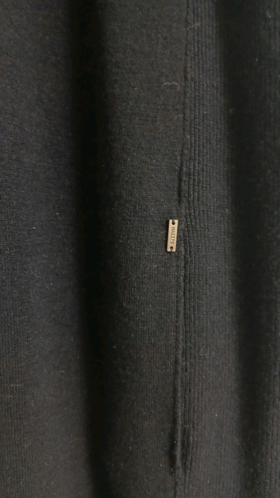 헤지스 블랙 니트 롱 베스트 (모100%)상태최상 이미지