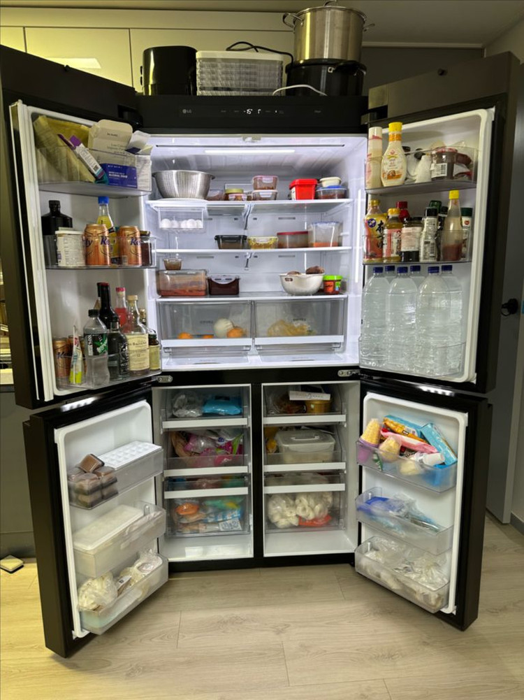 LG 오브제컬렉션 4도어 냉장고 M873AAA031 이미지