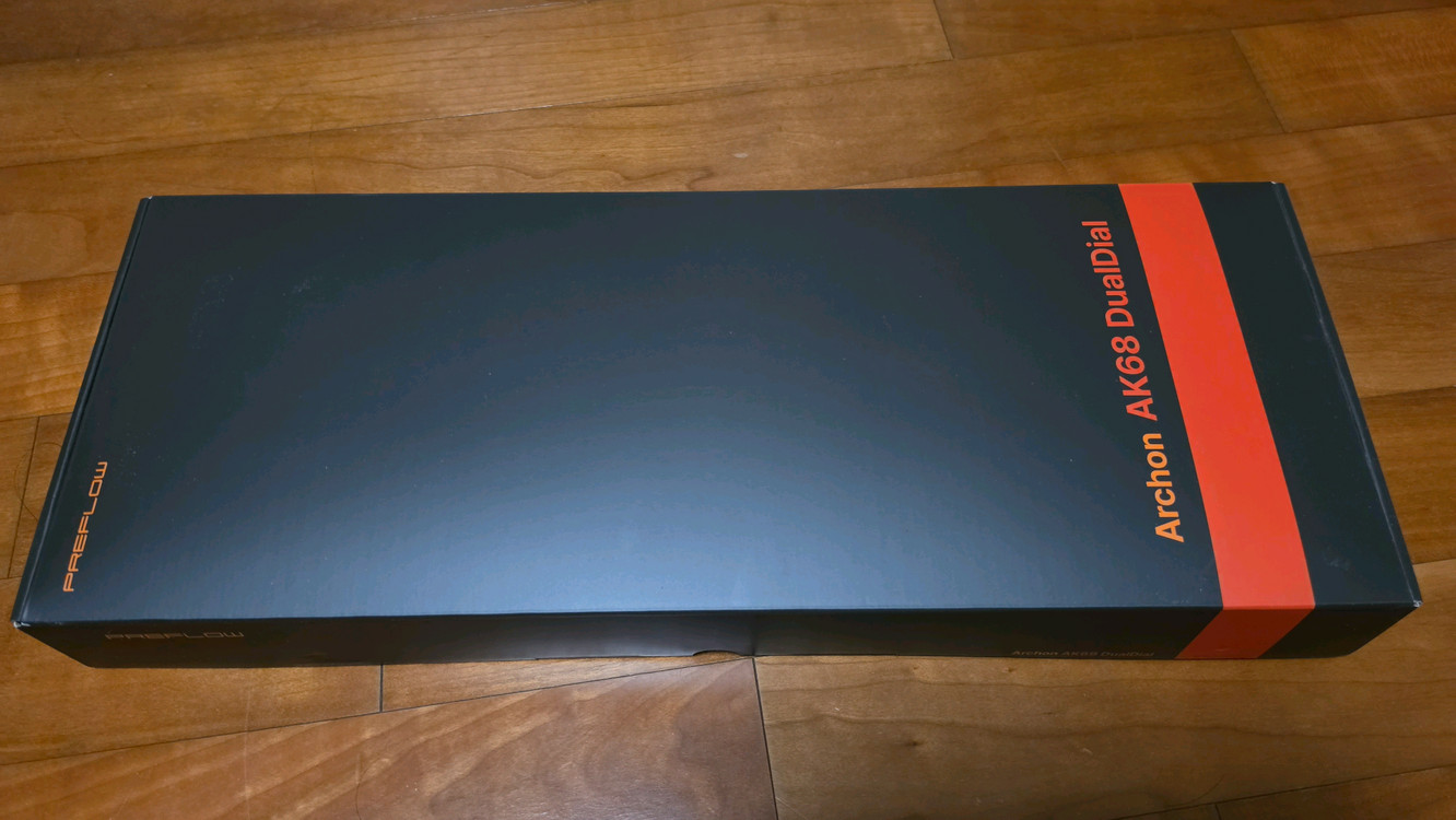 프리플로우 Archon AK68 DualDial 게이밍 유무선 기계식 키보드 말차라떼/저소음 디딤돌축 이미지