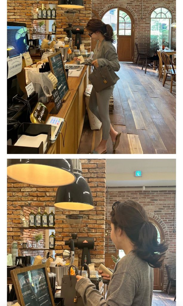 엔비마켓 OAAH 브이넥 그레이, 프리사이즈 이미지