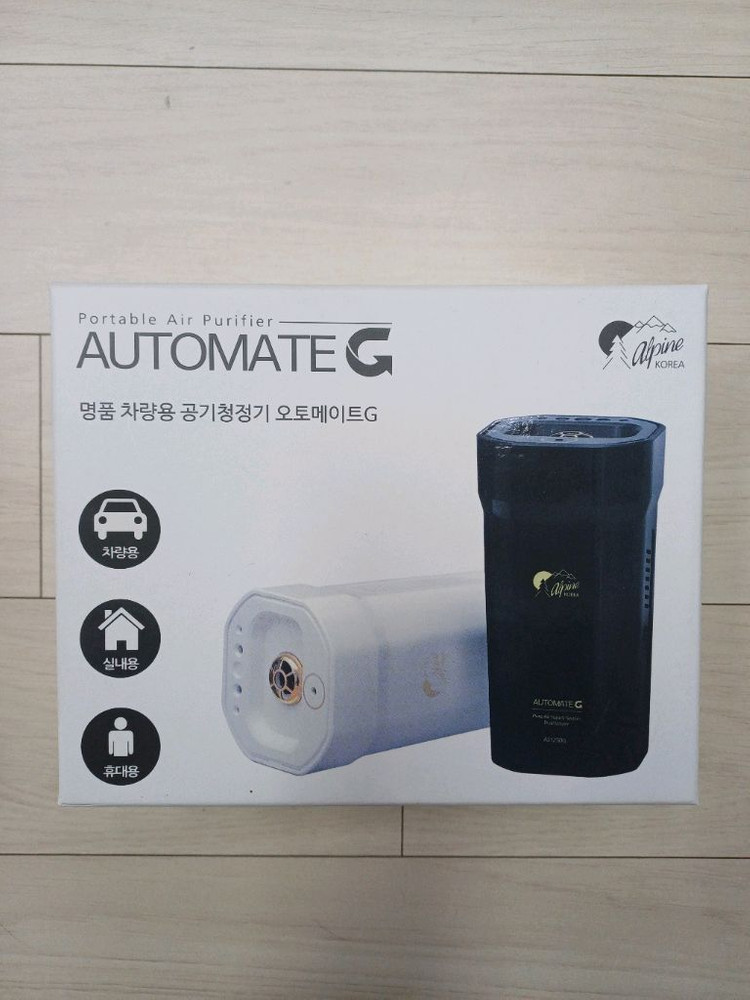 알파인코리아 오토메이트 G 차량용 공기청정기 이미지