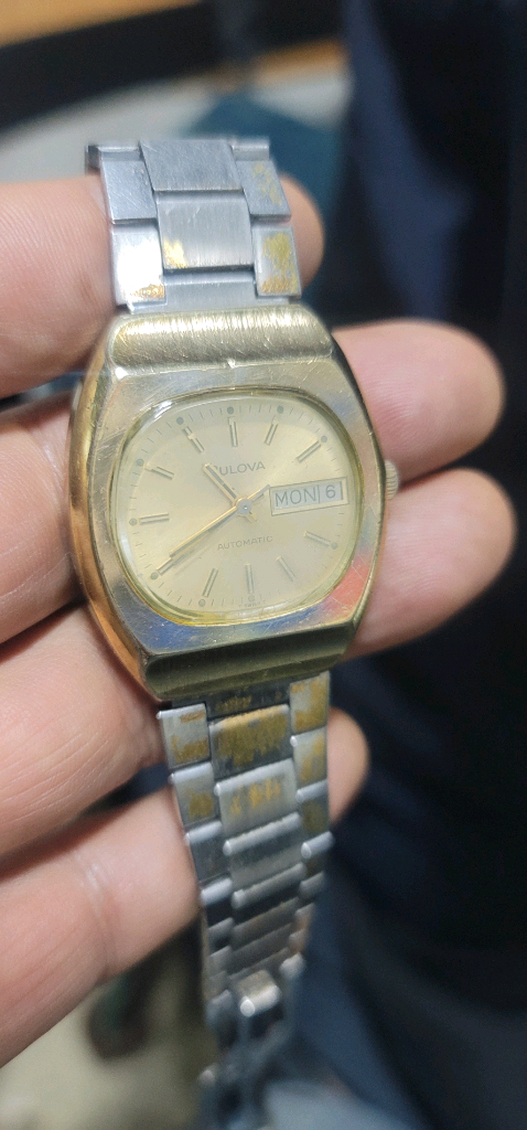 [초희귀/제치] 부르바(Bulova) 빈티지 오토매틱 금장 - 수집급 명기카테고리: 디지털/가전 > 시계가격: [3 이미지