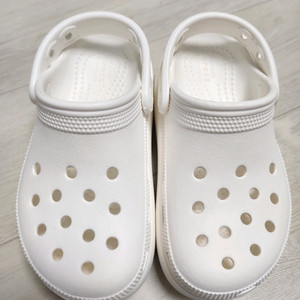 크록스키즈 플랫폼 C12사이즈 (한번착용) 이미지