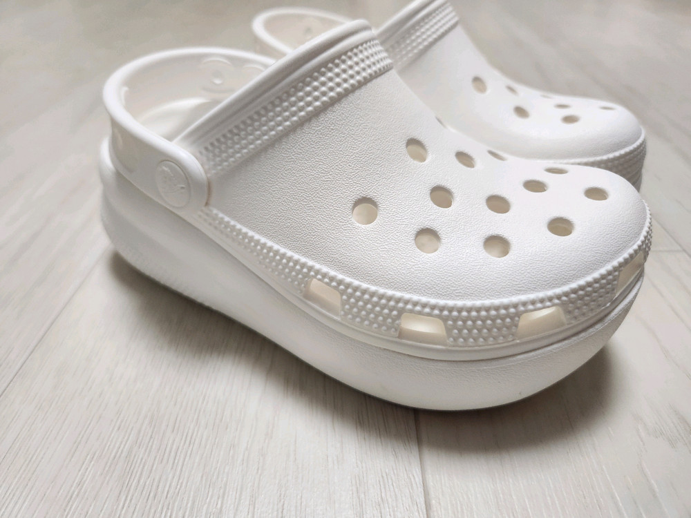 크록스키즈 플랫폼 C12사이즈 (한번착용) 이미지