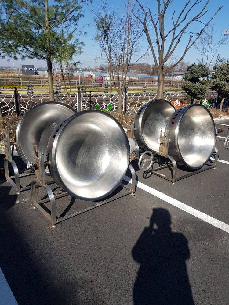 가스회전솥..곰솥..볶음솥..무쇠솥..회전가마솥..회전주물솥..회전스텐솥.. 이미지