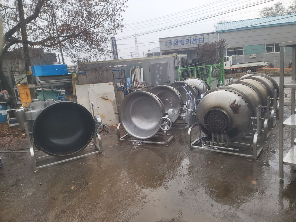 가스회전솥..곰솥..볶음솥..무쇠솥..회전가마솥..회전주물솥..회전스텐솥.. 이미지