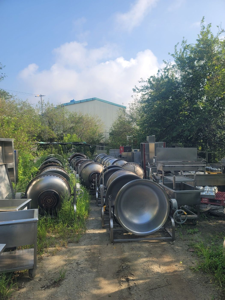 가스회전솥..곰솥..볶음솥..무쇠솥..회전가마솥..회전주물솥..회전스텐솥.. 이미지