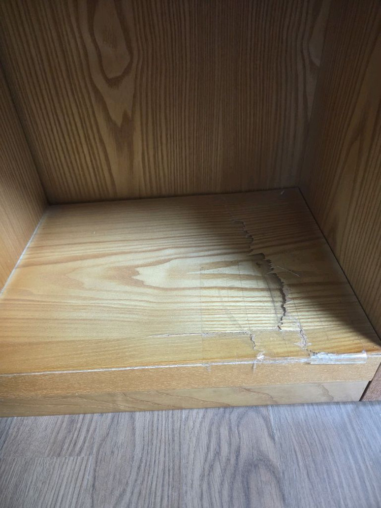 원목 식탁 의자 세트 + 수납장 이미지