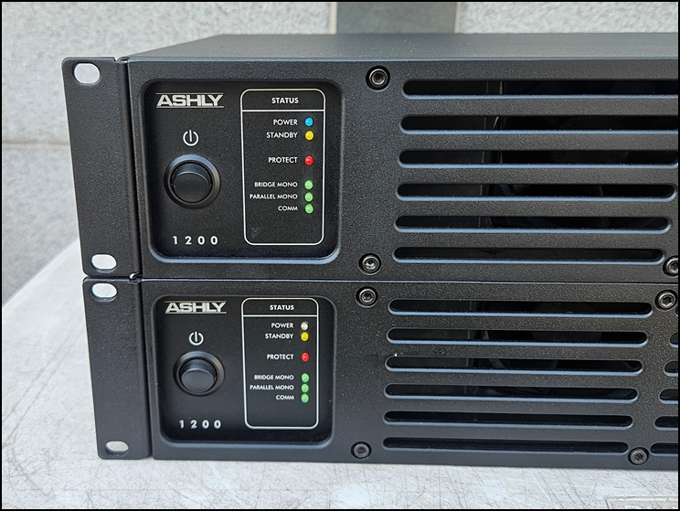 ASHLY(애슐리) PE 1200 중고 파워앰프 (4Ω: 600W x 2) 이미지
