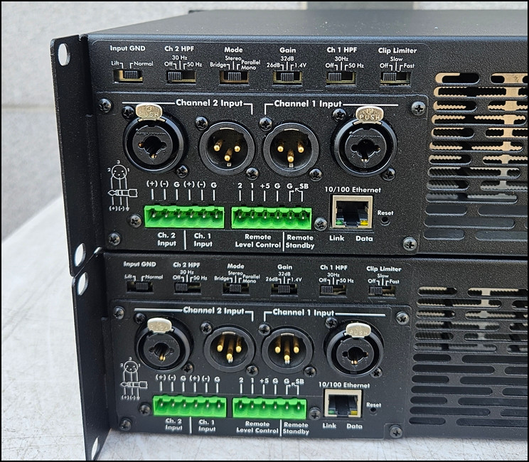 ASHLY(애슐리) PE 1200 중고 파워앰프 (4Ω: 600W x 2) 이미지