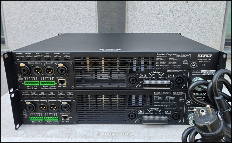 ASHLY(애슐리) PE 1200 중고 파워앰프 (4Ω: 600W x 2) 이미지