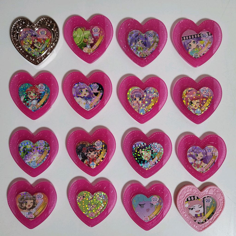 고전 문구 완구 아이돌타임 프리파라 아이파라 픞 프리채널 픛 3기 샤이니 네온 쥬얼 주얼 마이크 세트 일괄 판매 이미지