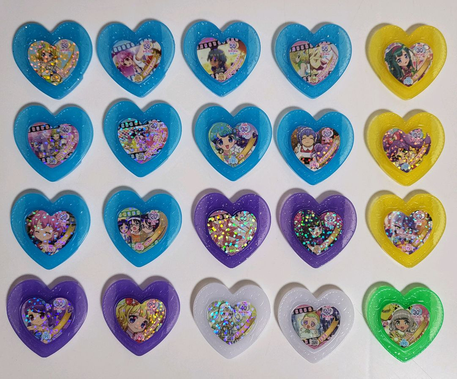 고전 문구 완구 아이돌타임 프리파라 아이파라 픞 프리채널 픛 3기 샤이니 네온 쥬얼 주얼 마이크 세트 일괄 판매 이미지