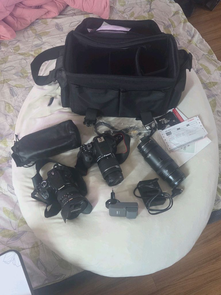 DSLR 카메라 세트 이미지