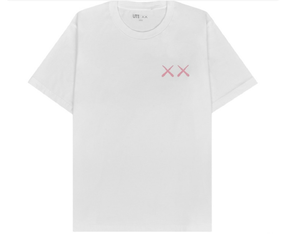 [4xl/화이트] 유니클로 UT x 카우스 숏슬리브 그래픽 티셔츠 이미지