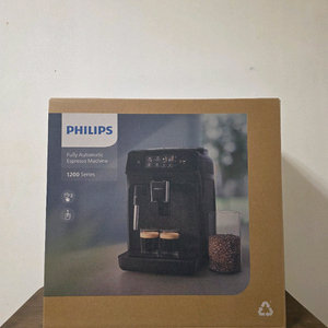 필립스 전자동 원두 커피머신 가정용 라떼클래식 EP1220/19 새상품 팔아요 이미지