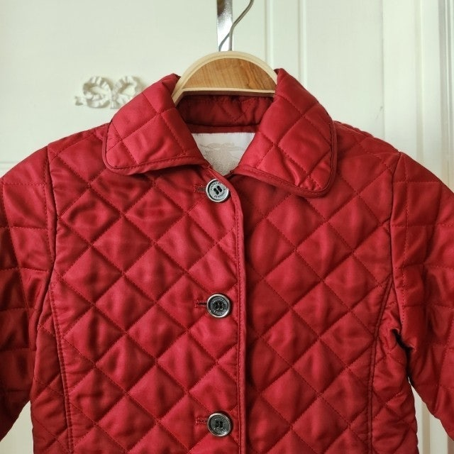 새상품급. (5y) 버버리칠드런 퀼팅 누빔 자켓 / 키즈 몽클레어 구찌 펜디 셀린느 디올 이미지