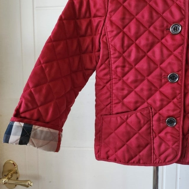 새상품급. (5y) 버버리칠드런 퀼팅 누빔 자켓 / 키즈 몽클레어 구찌 펜디 셀린느 디올 이미지