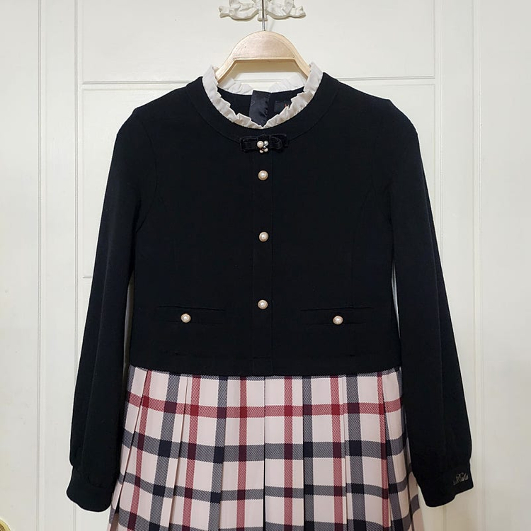 새상품급 (140호) 11y 닥스 키즈 플리츠 원피스 / 폴로 빈폴 헤지스 이미지