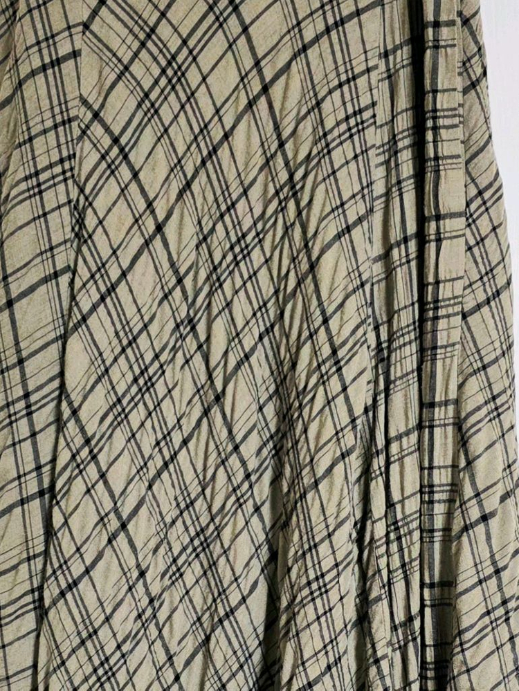 한섬 DKNY pure A라인 체크 스커트 이미지