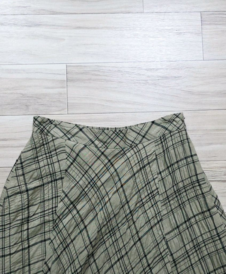 한섬 DKNY pure A라인 체크 스커트 이미지