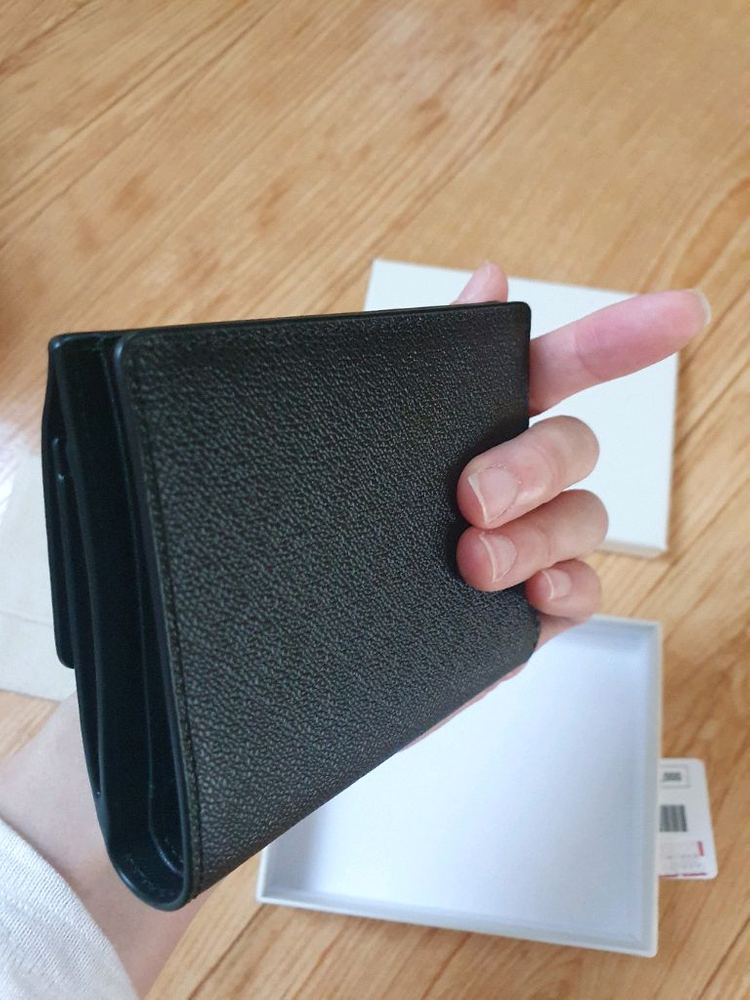 (새상품) 닥스 반지갑 블랙 무료배송 이미지