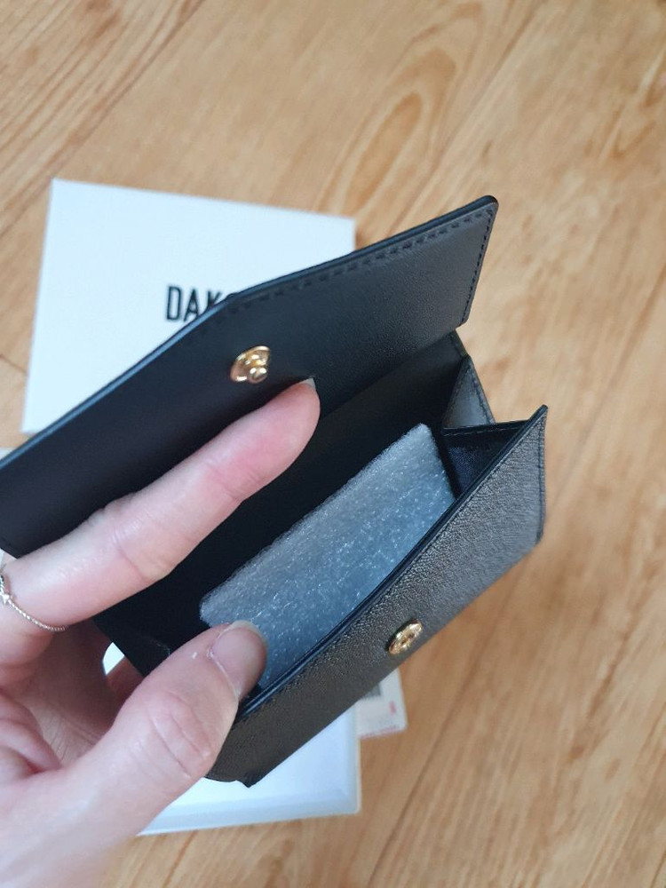 (새상품) 닥스 반지갑 블랙 무료배송 이미지