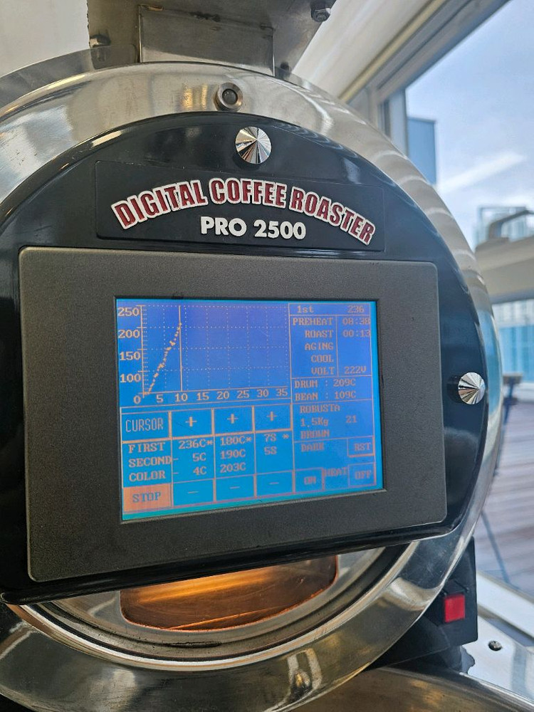 IMEX 디지털 커피 로스터 PRO 2500 이미지