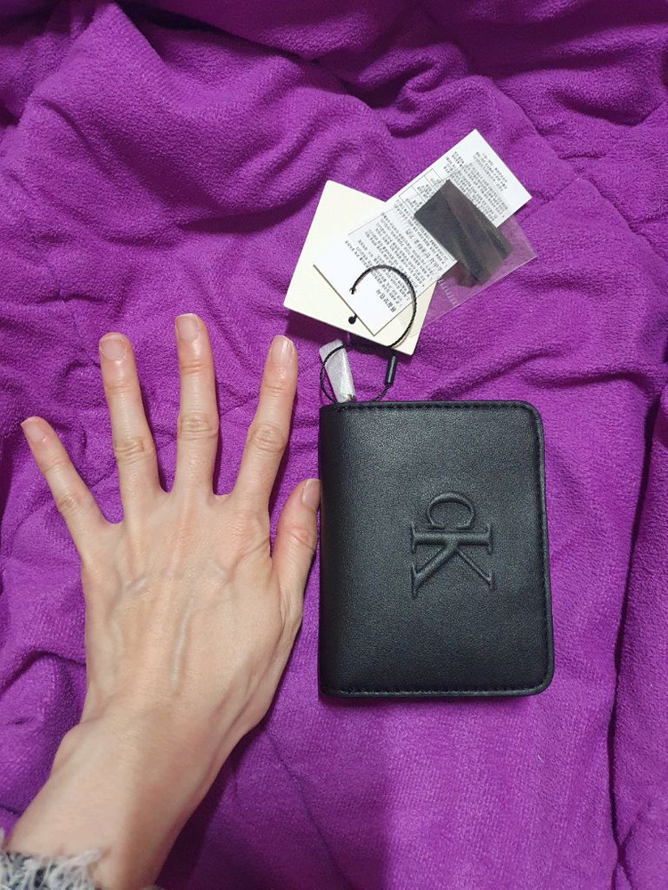 새상품 캘빈클라인 반지갑 무료배송 이미지