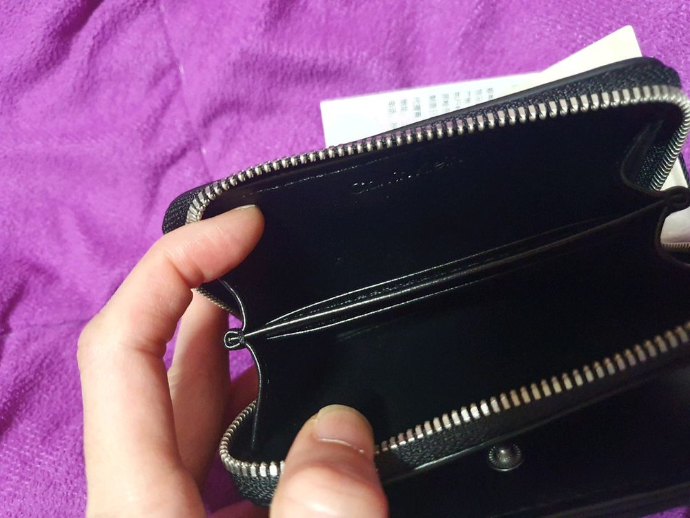 새상품 캘빈클라인 반지갑 무료배송 이미지