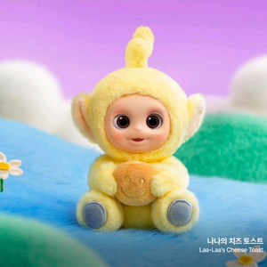 [팝마트] 텔레토비 안녕 시리즈 인형 키링 나나 치즈토스트 확정 이미지