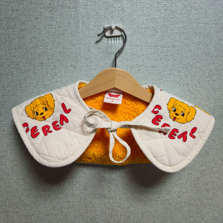 베베드피노 노랑곰 모자 + 시리얼 니트 퀄팅자켓 넥카라 레깅스 세트 100-110 이미지