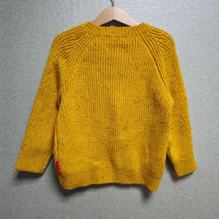 베베드피노 노랑곰 모자 + 시리얼 니트 퀄팅자켓 넥카라 레깅스 세트 100-110 이미지