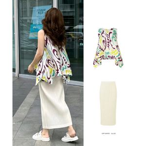 플리츠플리즈 피지바운스 탑,씨커스커트 화이트 이미지