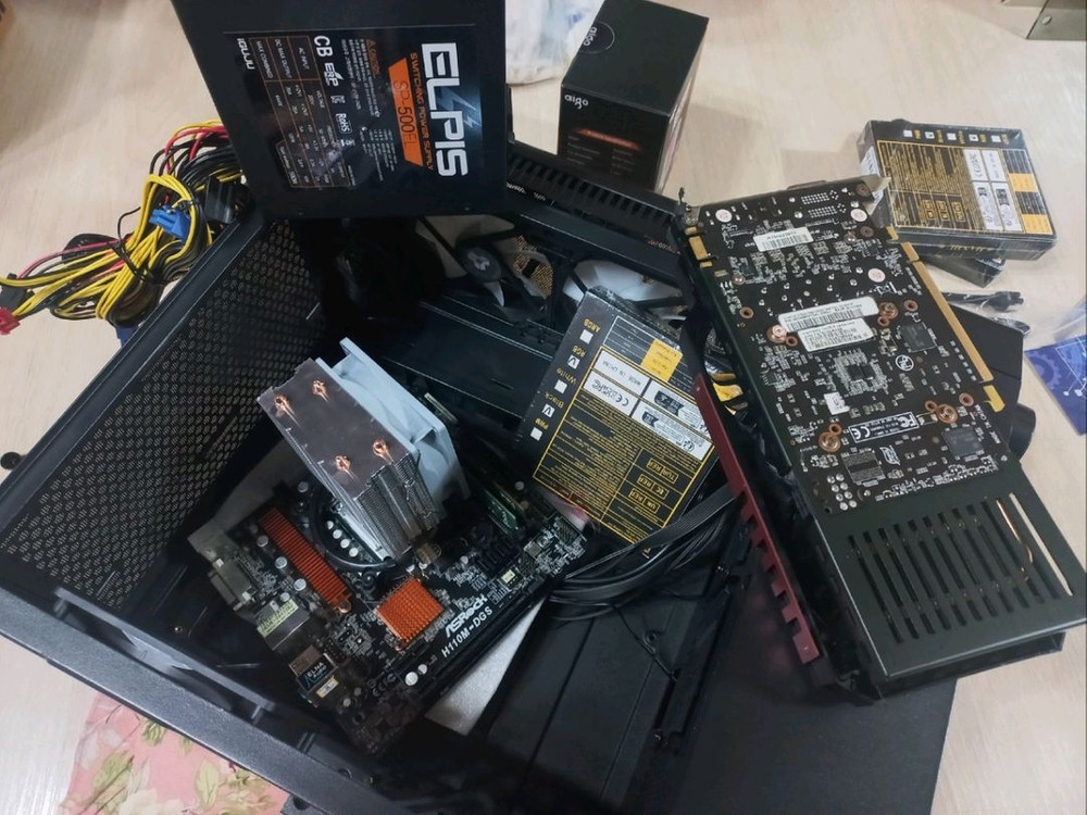 6세대 사무용 롤 컴퓨터 pc본체 퍔 이미지