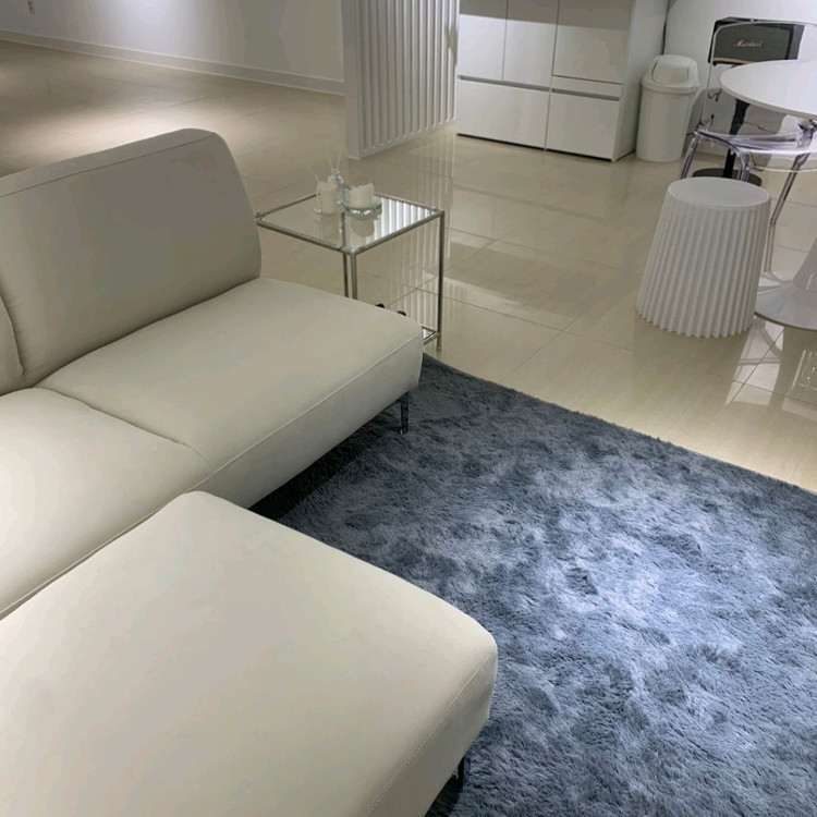 [스툴 증정]패브릭 3인용소파 카우치 페브릭 방수 쇼파 이미지