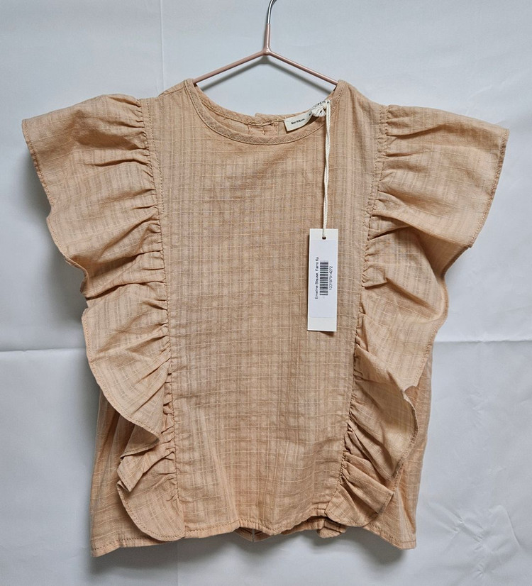 (새상품) 수어플룸 코코 쇼츠 허니 4y + 수어플룸 날개 블라우스 Emeline Blouse, Farro 6y 이미지