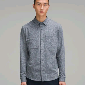 새상품) Lululemon Rulu Button Up Shirt 룰루레몬 버튼업 긴팔셔츠 M 트레이닝복 골프복 이미지
