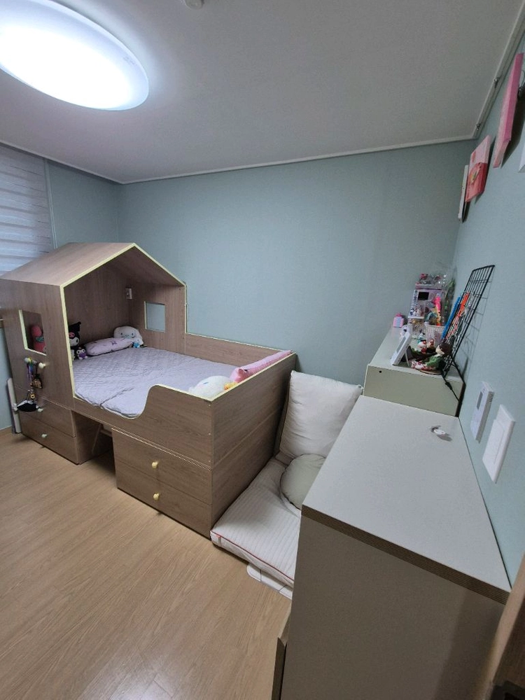 하우스형 아이 침대(집속의작은집 슈퍼싱글 수납침대) 이미지