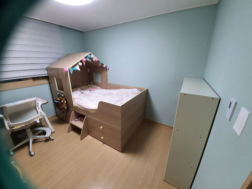 하우스형 아이 침대(집속의작은집 슈퍼싱글 수납침대) 이미지