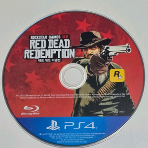 PS4 레드데드리뎀션1 (CD) 이미지