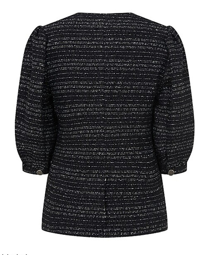 [새상품 ]지컷 트위드 반팔 자켓 이미지