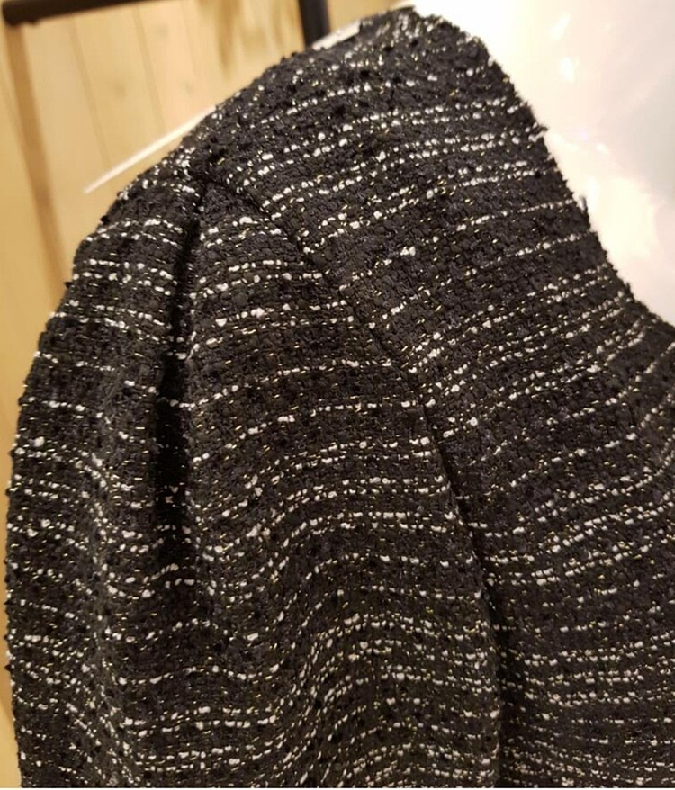 [새상품 ]지컷 트위드 반팔 자켓 이미지