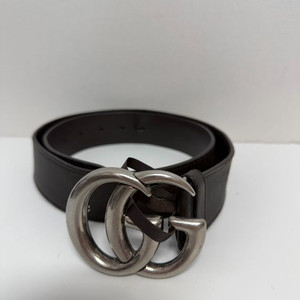 구찌 GG 마몬트 벨트 브라운 정품 이미지