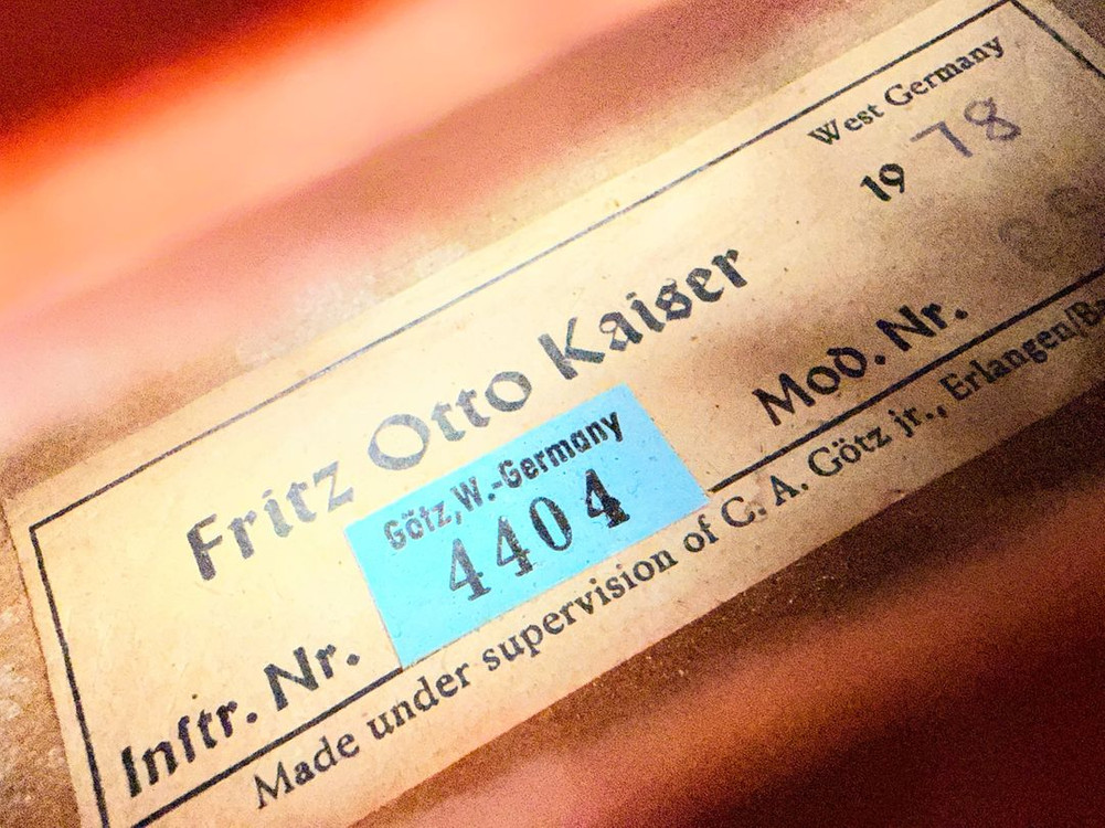 프리츠 오토 카이저 바이올린(독일제), 어저스트/점검 완료, 풀세트 이미지